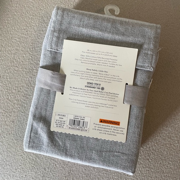 cloud island Crib Fitted Sheet - Picture 3 of 5